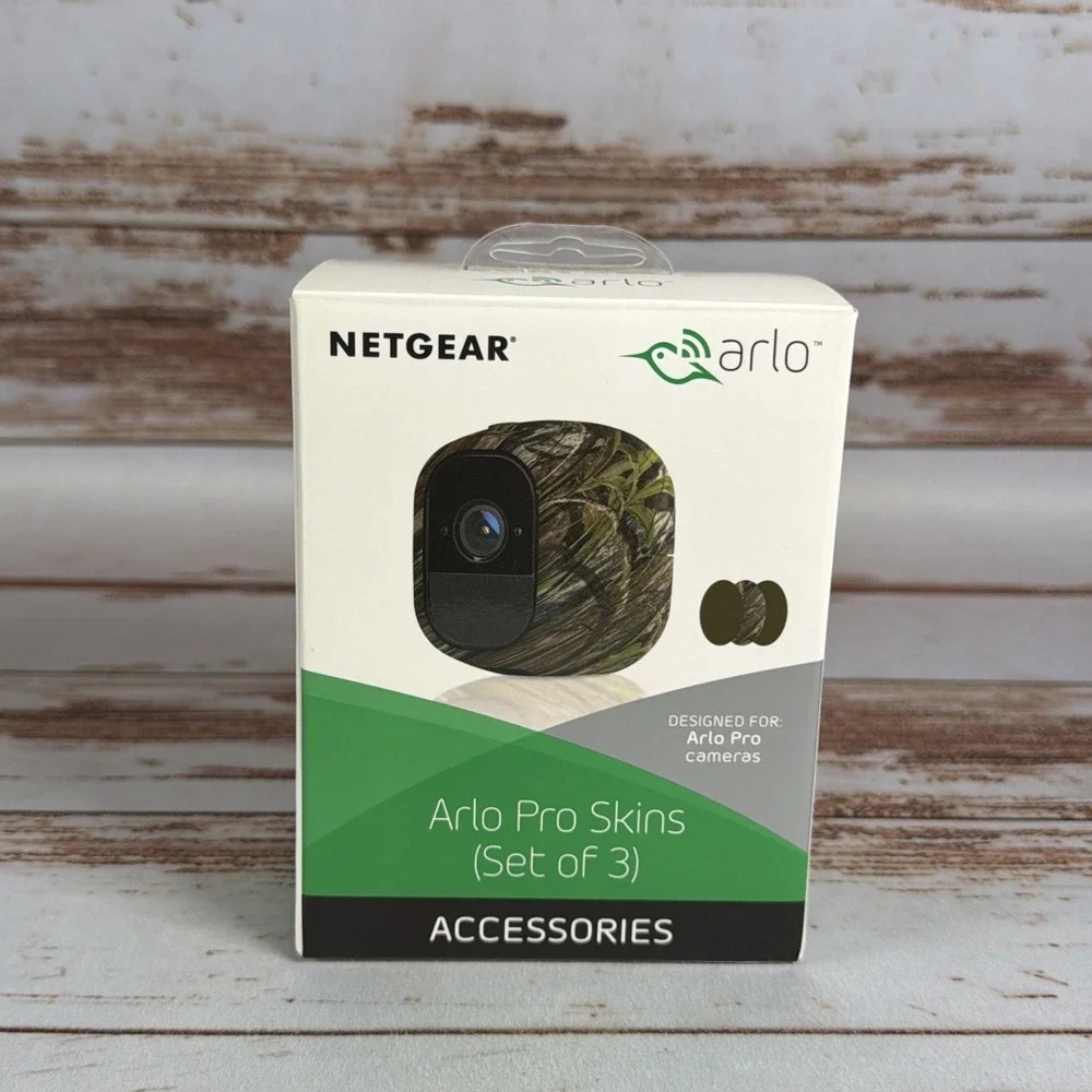 Netgear Arlo Pro Skins Camouflage 3 Pack New Sealed Rare